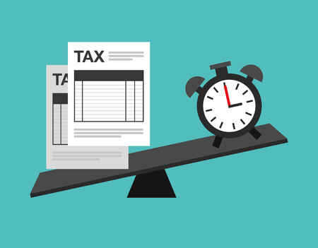 49825142 - tax time design, vector illustration graphic