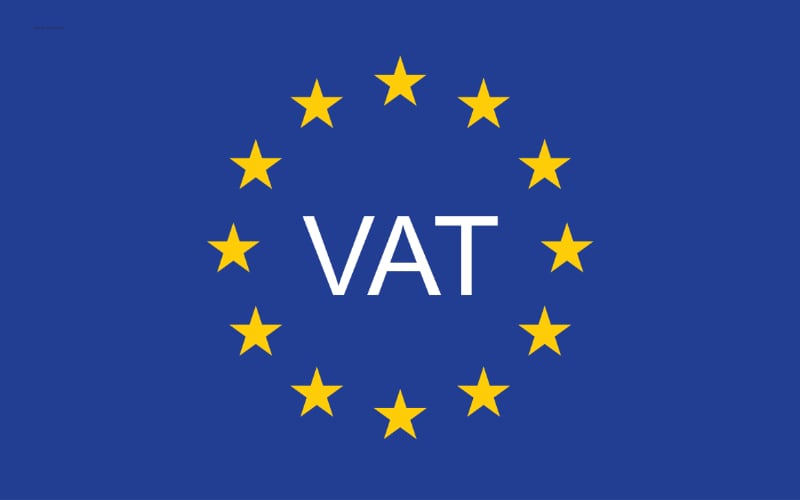 vat on shipping in EU and rest of the world